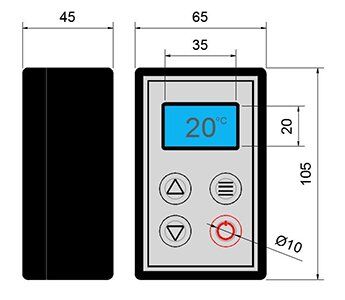 Resin Heating Mat with Timer Temperature Adjustment Function